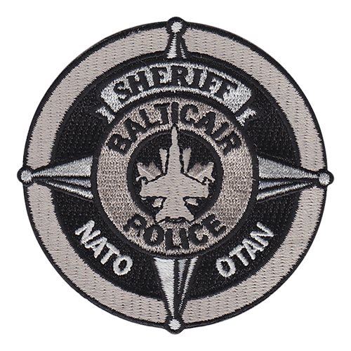 NATO Baltic Air Police Sheriff Patch 