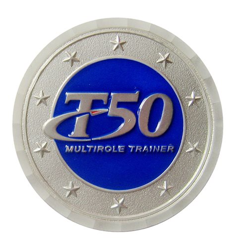 LMCO T-50 Challenge Coin - View 2