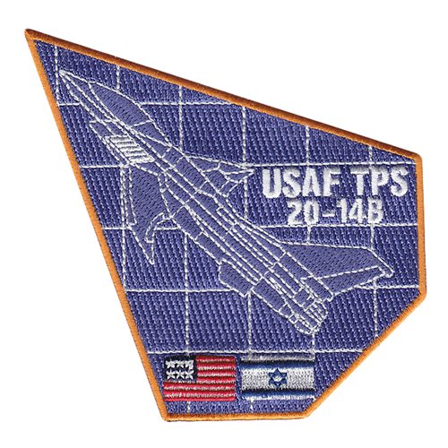 USAF TPS Class 14B Shark Aircraft Patch 
