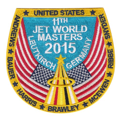 Team USA 2015 Jet World Masters Patch