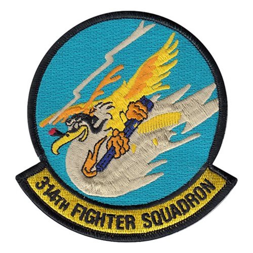 314 FS Patch | 314th Fighter Squadron Patches