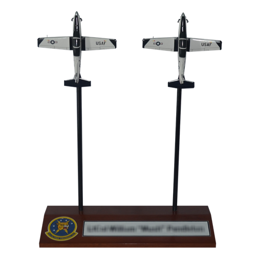 Custom Desktop Stand with 2 briefing sticks - View 7