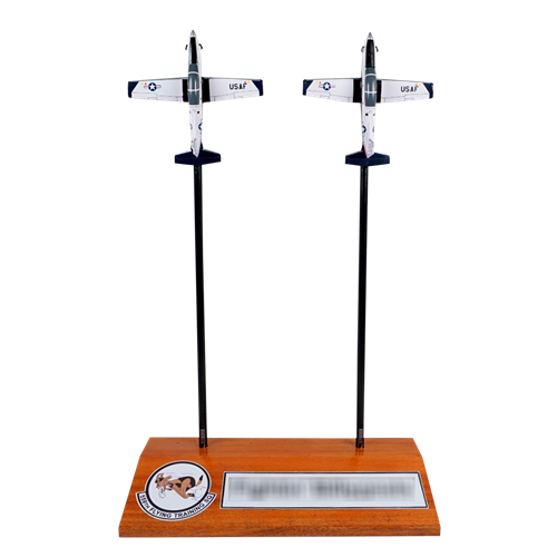 Custom Desktop Stand with 2 briefing sticks - View 8