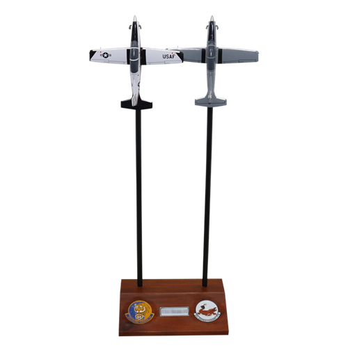 Custom Desktop Stand with 2 briefing sticks - View 9