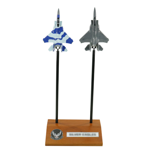 Custom Desktop Stand with 2 briefing sticks - View 6