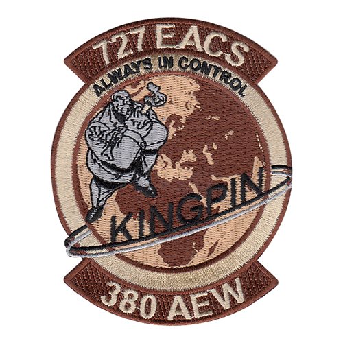 727 EACS Kingpin Desert Patch