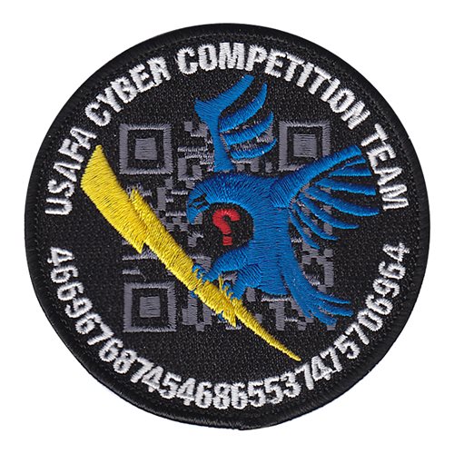 USAFA Cyber Warfare Comp Team Patch