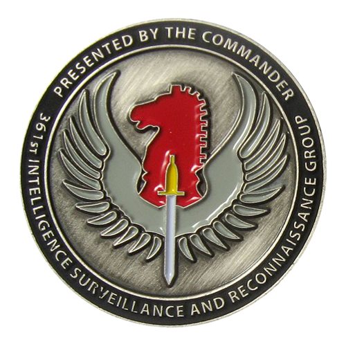 361 ISRG Commander Challenge Coin 
