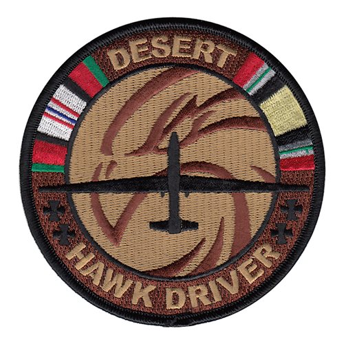12 RS Desert Hawk Driver Patch 