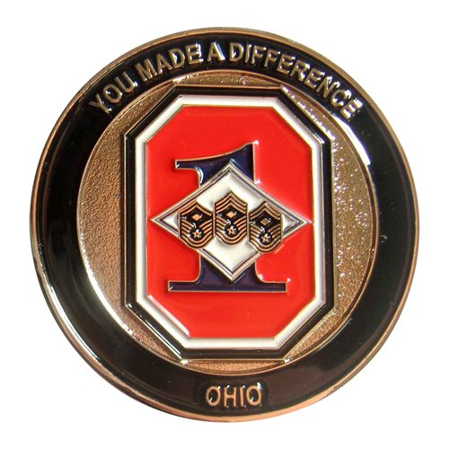 178 ISRW First Sergeant Group Challenge Coin - View 2