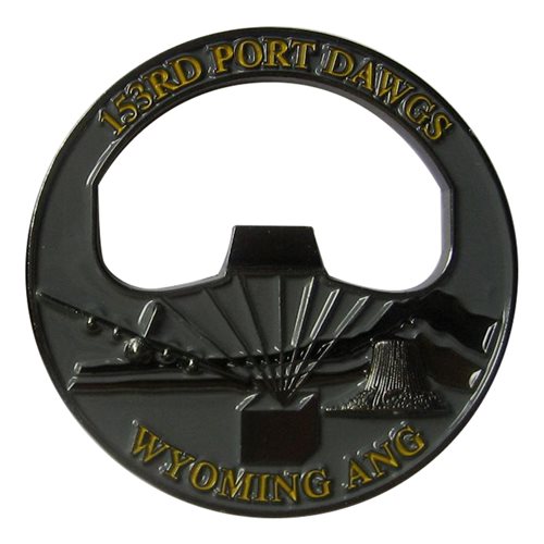 153 LRS Bottle Opener Challenge Coin - View 2