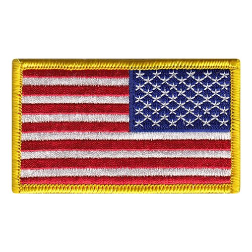 USA Flag Color Reversed Patch
