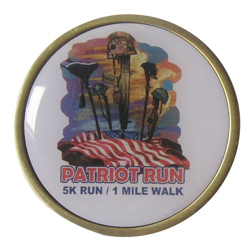 VFW Patriot Run Memorial Challenge Coin