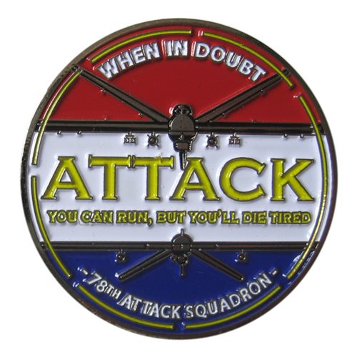 78 ATKS 1.625 inch Coin - View 2