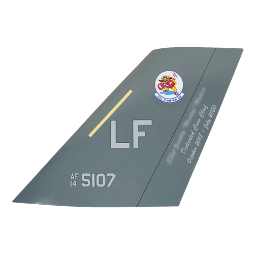 62 FS F-35 Airplane Tail Flash - View 2