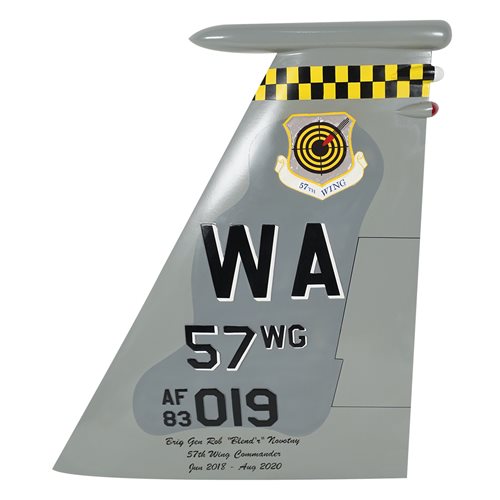 57 WG F-15C Eagle Airplane Tail Flash - View 3