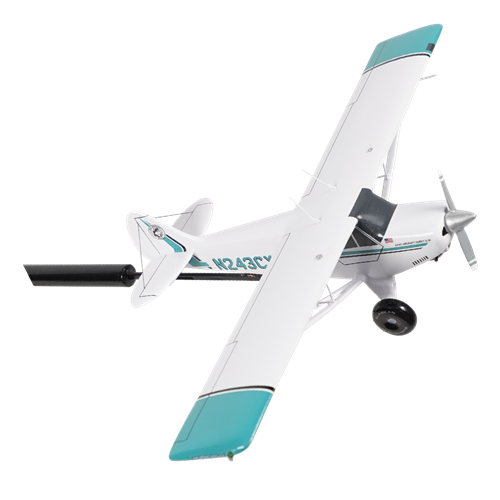 A-1B Aviat Husky Custom Airplane Model Briefing Sticks - View 4