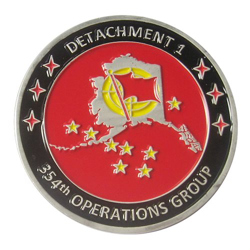 354 OG Det 1 Challenge Coin - View 2