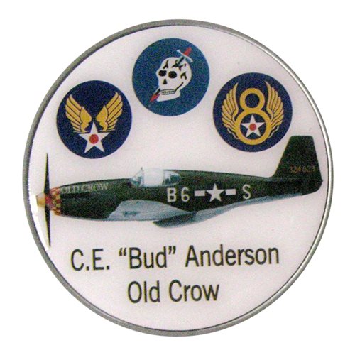 P-51 Old Crow Mustang Challenge Coin - View 2