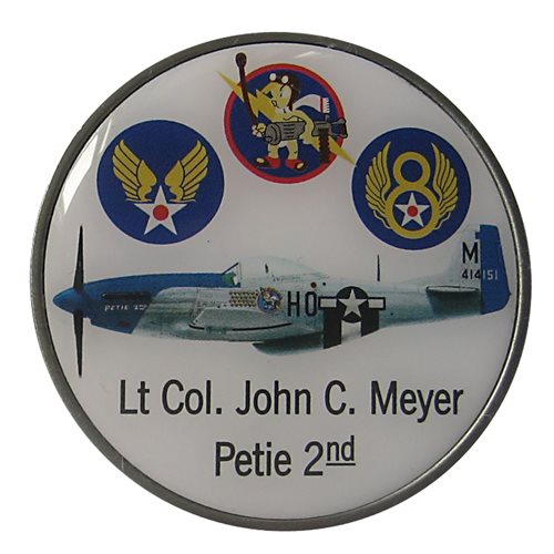 P-51 Petie 2nd Mustang Coin - View 2