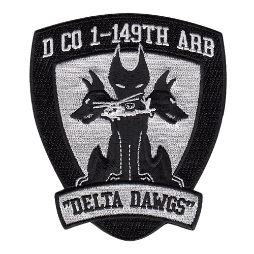 D Co 1-149 ARB Delta Dawgs Patch 