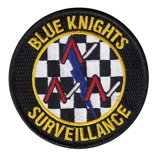 963 AACS Blue Knights Surveillance Patch 