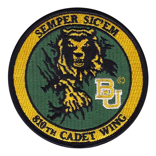 AFROTC Det 810 Baylor University Cadet Wing Patch