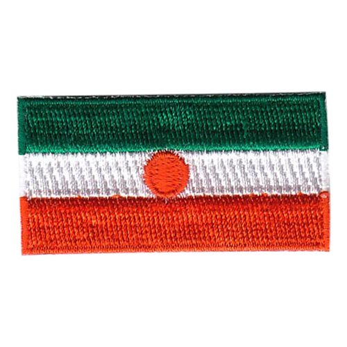 Niger Flag Pencil Patch