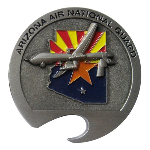 214 RG Bottle Opener Challenge Coin - View 2