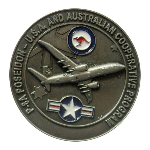 RAAF and USN P-8A Poseidon Coin  - View 2