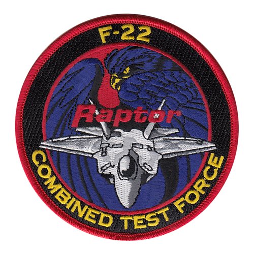 WIZARD RAPTOR TESTER USAF 411th FLIGHT TEST SQUADRON ORIGINAL PATCH 