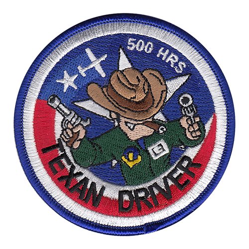 T-6A Texan Driver 500 Hours Patch