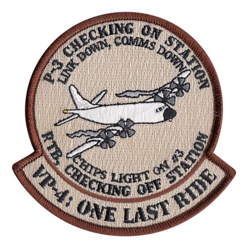 VP-4 One Last Ride Patch