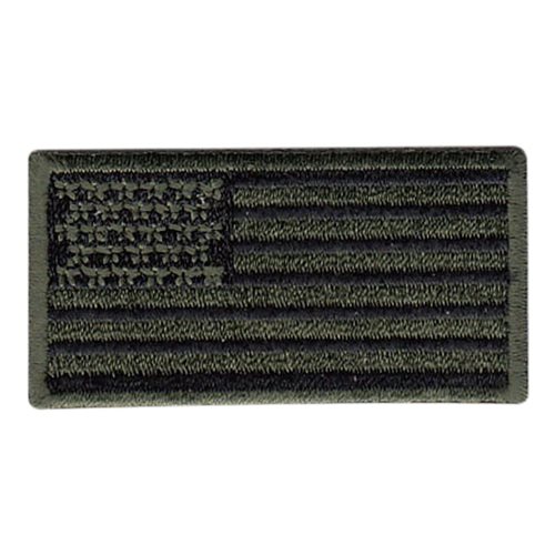 USA Flag Subdued Pencil Patch