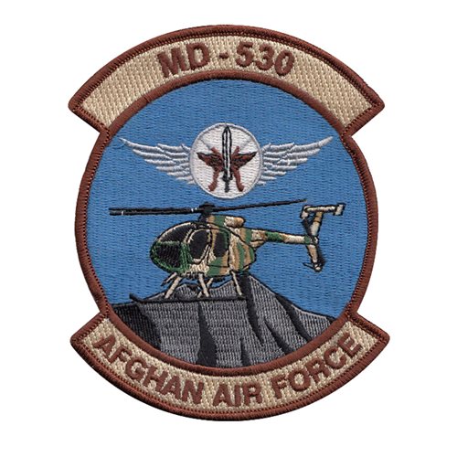 Afghan Air Force MD-530 patch