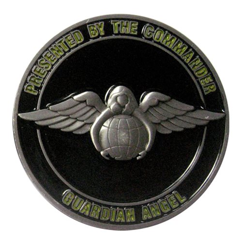 52 ERQS Commander Challenge Coin  - View 2