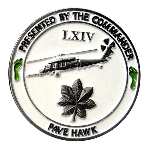 64 ERQS Commander Challenge Coin  - View 2