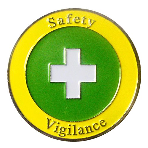 477 AMXS Safety Challenge Coin