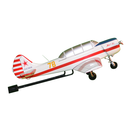 DOSAAF Yak-52 Yakovlev Custom Airplane Model Briefing Sticks - View 3