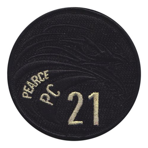 Pearce PC 21 Black and Gold Patch