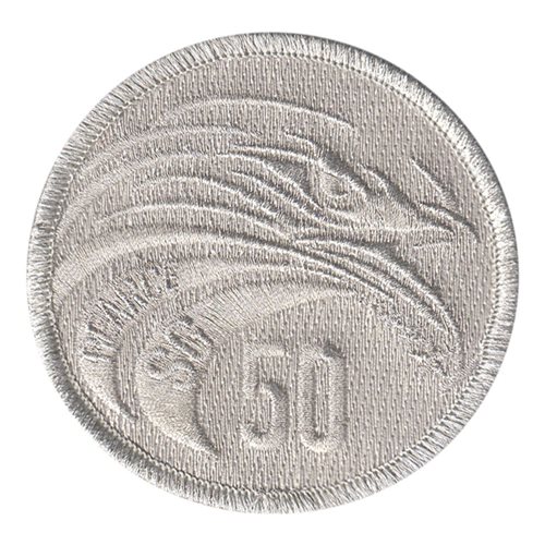 Pearce SG 50 Full Metallic Silver Patch