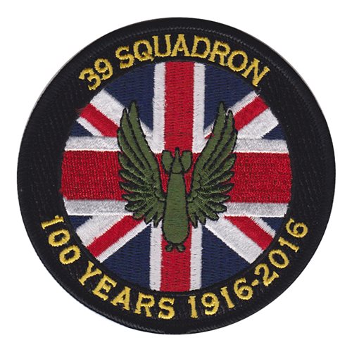 No. 39 Squadron RAF 100 Years Anniversary 2016 Patch