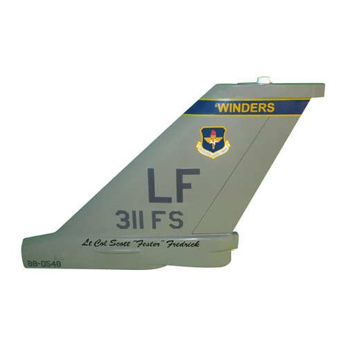 311 FS F-16C Fighting Falcon Tail Flash - View 2