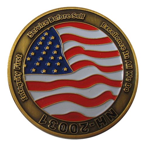 Alvirne High School JROTC Challenge Coin - View 2