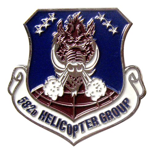 582 HG Shield Challenge Coin