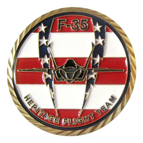 F-35 Heritage Flight Team Gold Coin
