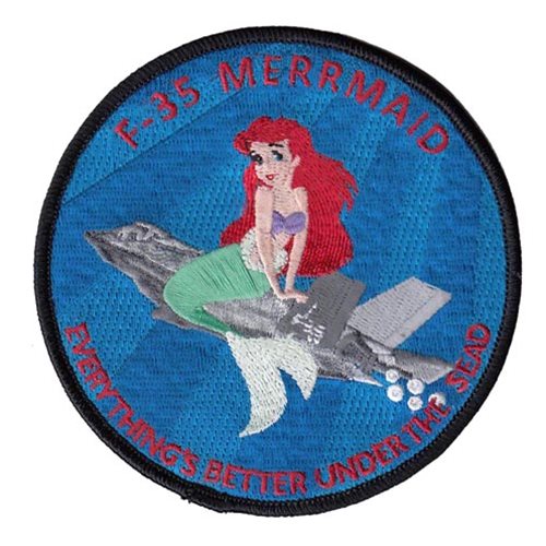 461 FLTS MERRMAID Patches 