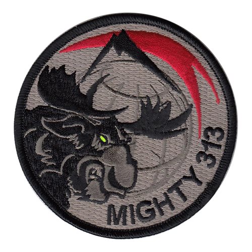 313 AS Mighty 313 Standard Moose Patch