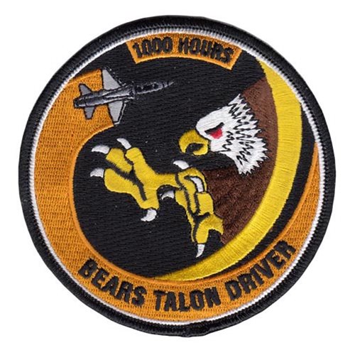 90 FTS 1000 Hour Patch | 90th Flying Training Squadron Patch