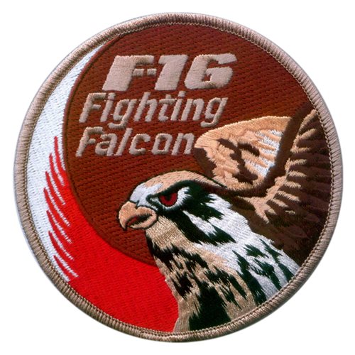 F-16C Bahrain Fighting Falcon Desert Patch